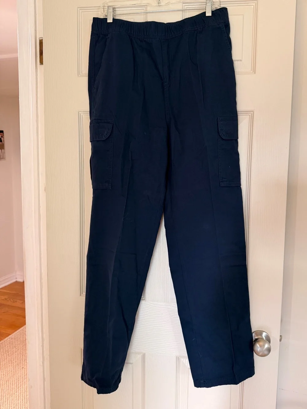 NWT Children's Place Cargo Pants Size 20 Husky New Navy NWT